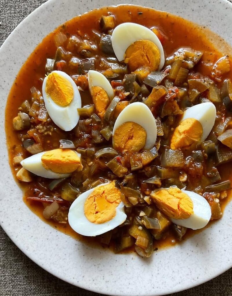 Tried something different today. Some leftover curry and eggs