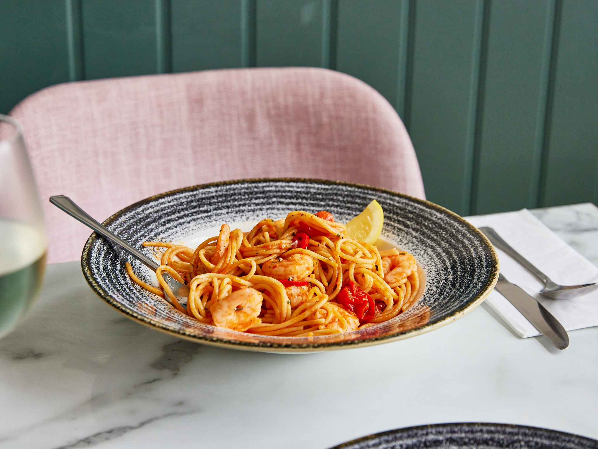 Get a free main pasta dish with this limited-time offer