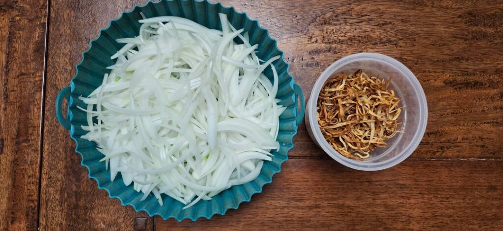 air fryer crispy onions!