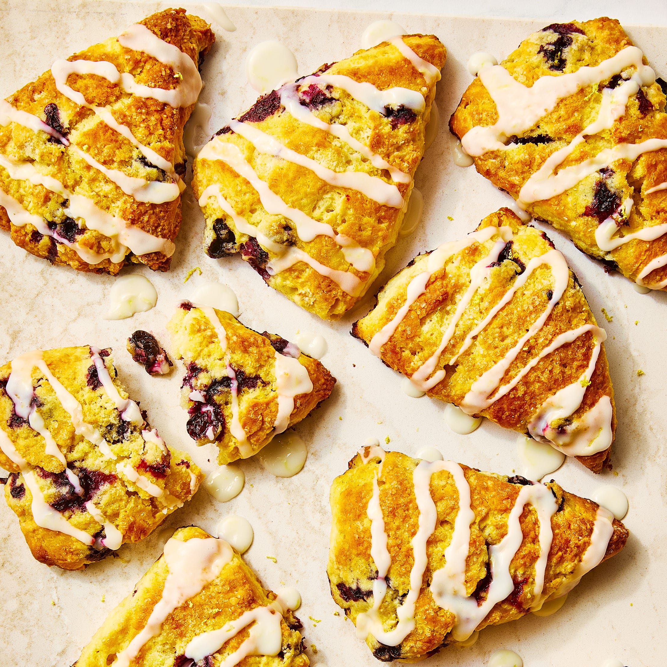 blueberry scones