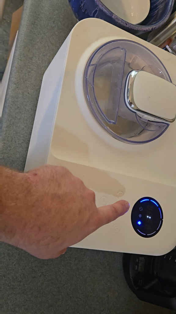 Ice cream machine issue.