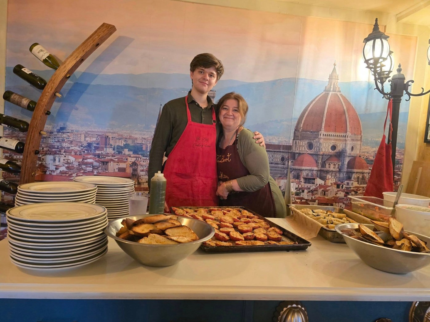 The Boot Pizzeria cooking class off facebook