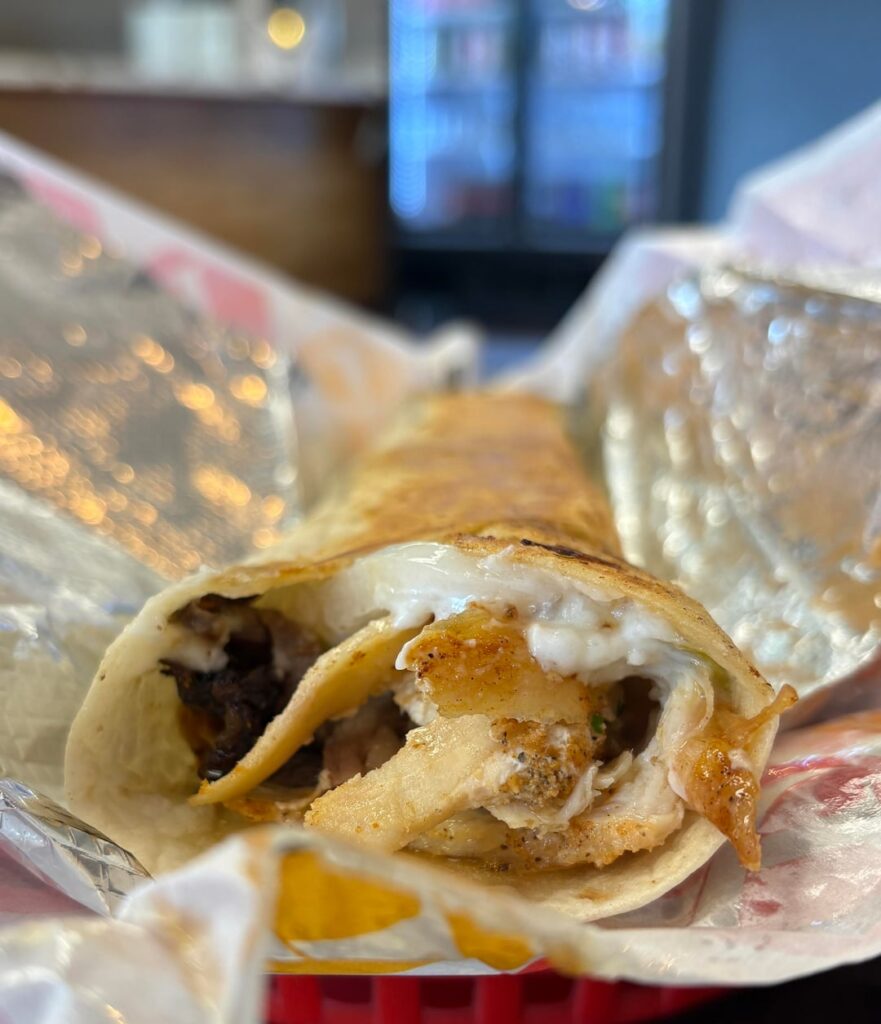 Beef shawarma wrap @ Borjstar Shawarma Shop (Gardena, $$) + Malai chicken roll @ Karachi BBQ Tonight (Bellflower, $$) Beef shawarma wrap @ Borjstar Shawarma Shop (Gardena, $$) + Malai chicken roll @ Karachi BBQ Tonight (Bellflower, $$)