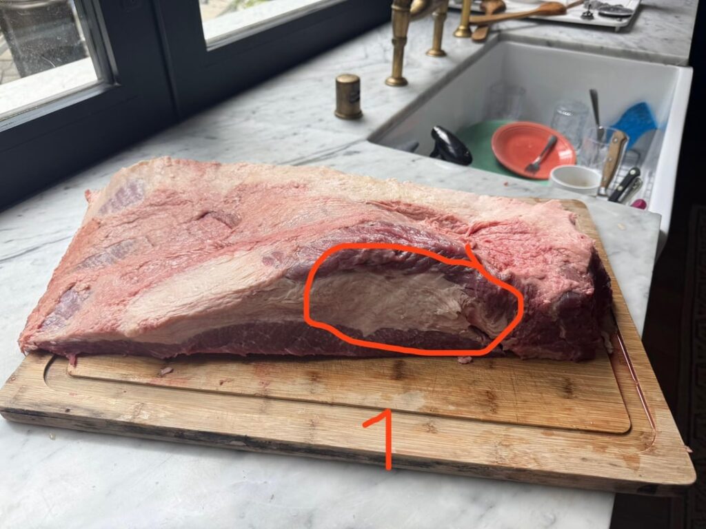 Got stuck in the weeds when trimming a brisket