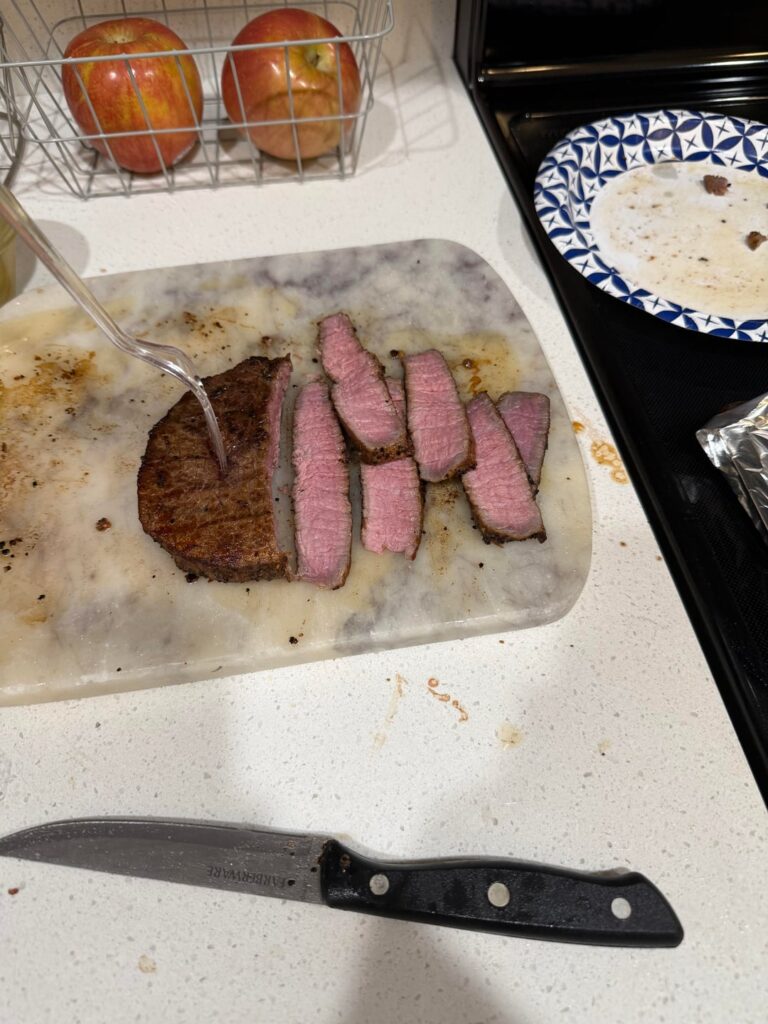 Lurker, but was finally proud of my steak.