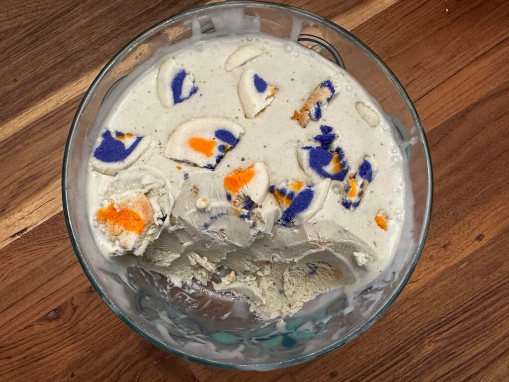 Pillsbury Halloween Cookie Ice Cream (Homemade)