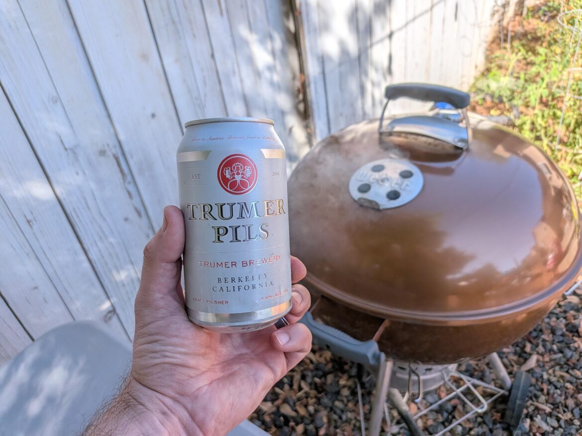 It doesn't matter that its only 10am, it's against the law to smoke without a beer