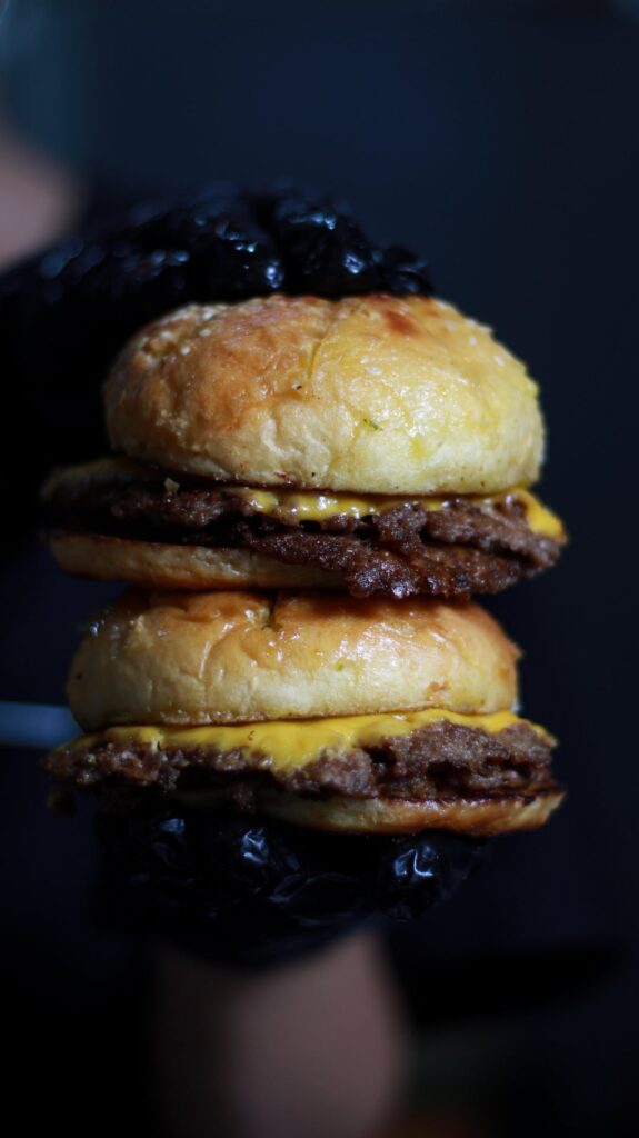 Have you ever tried a Garlic Cream Cheese Burger?