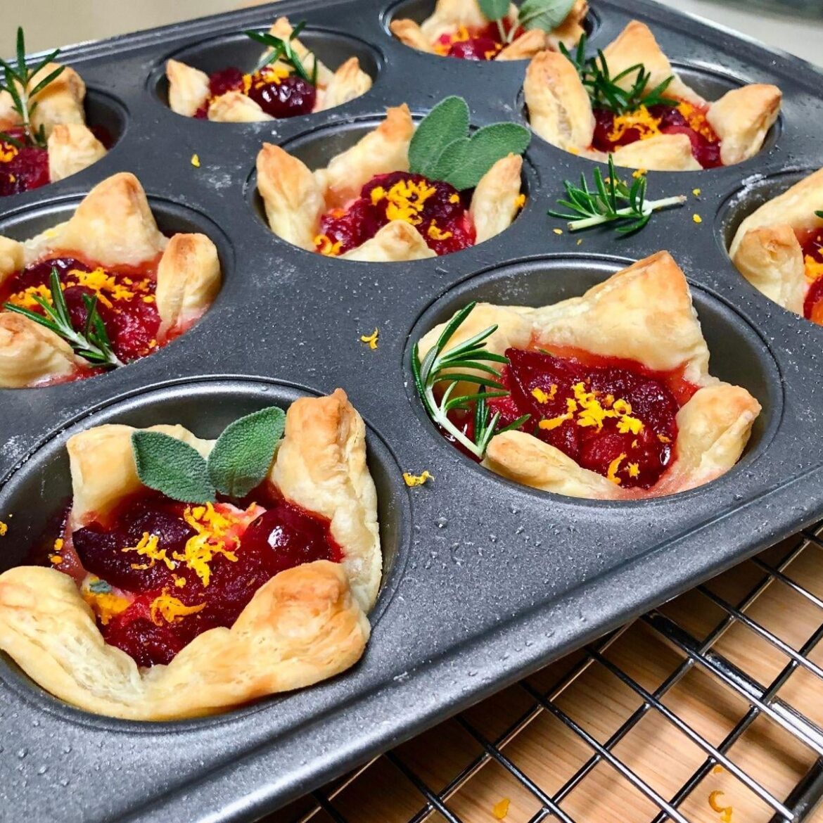 Vegan Cranberry Cheese Bites