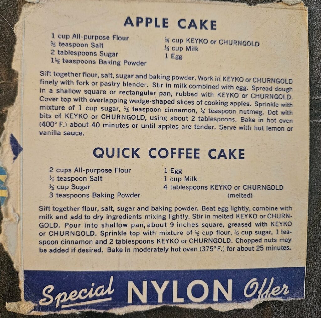 Found in my grandma's cookbook