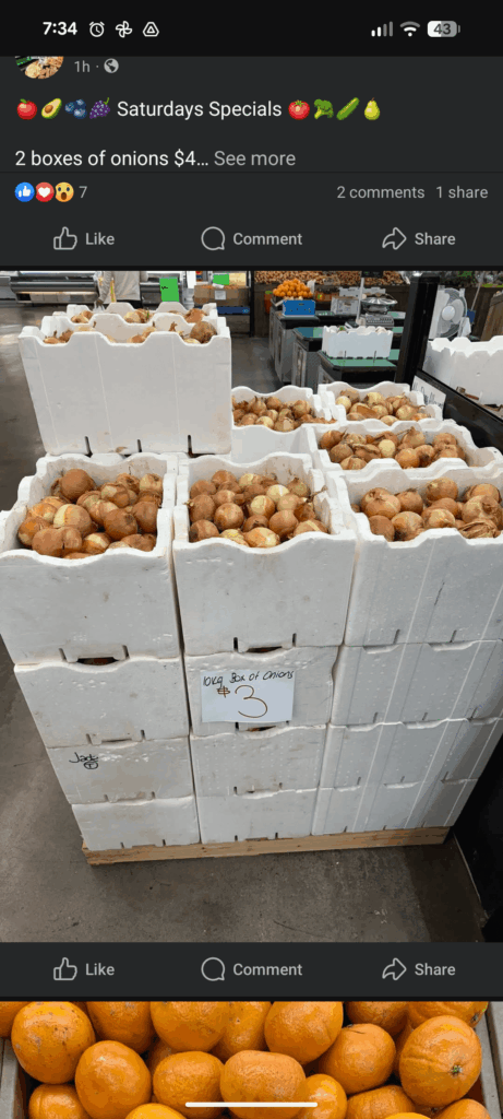 My local market has 2 boxes of onions for $4, how many boxes should I buy?