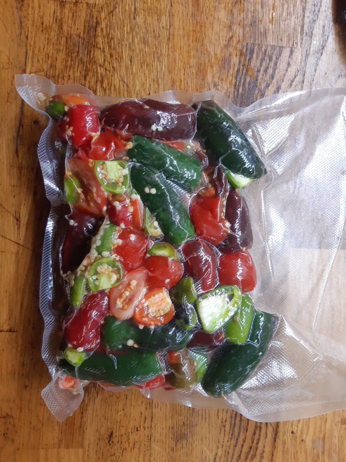 Fermenting Peppers for a hot sauce Fermenting Peppers for a hot sauce