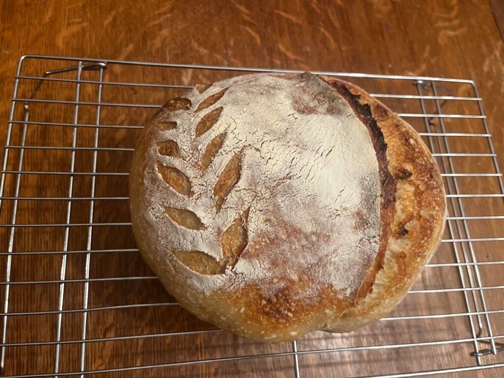 FINALLY got a good sourdough loaf!!