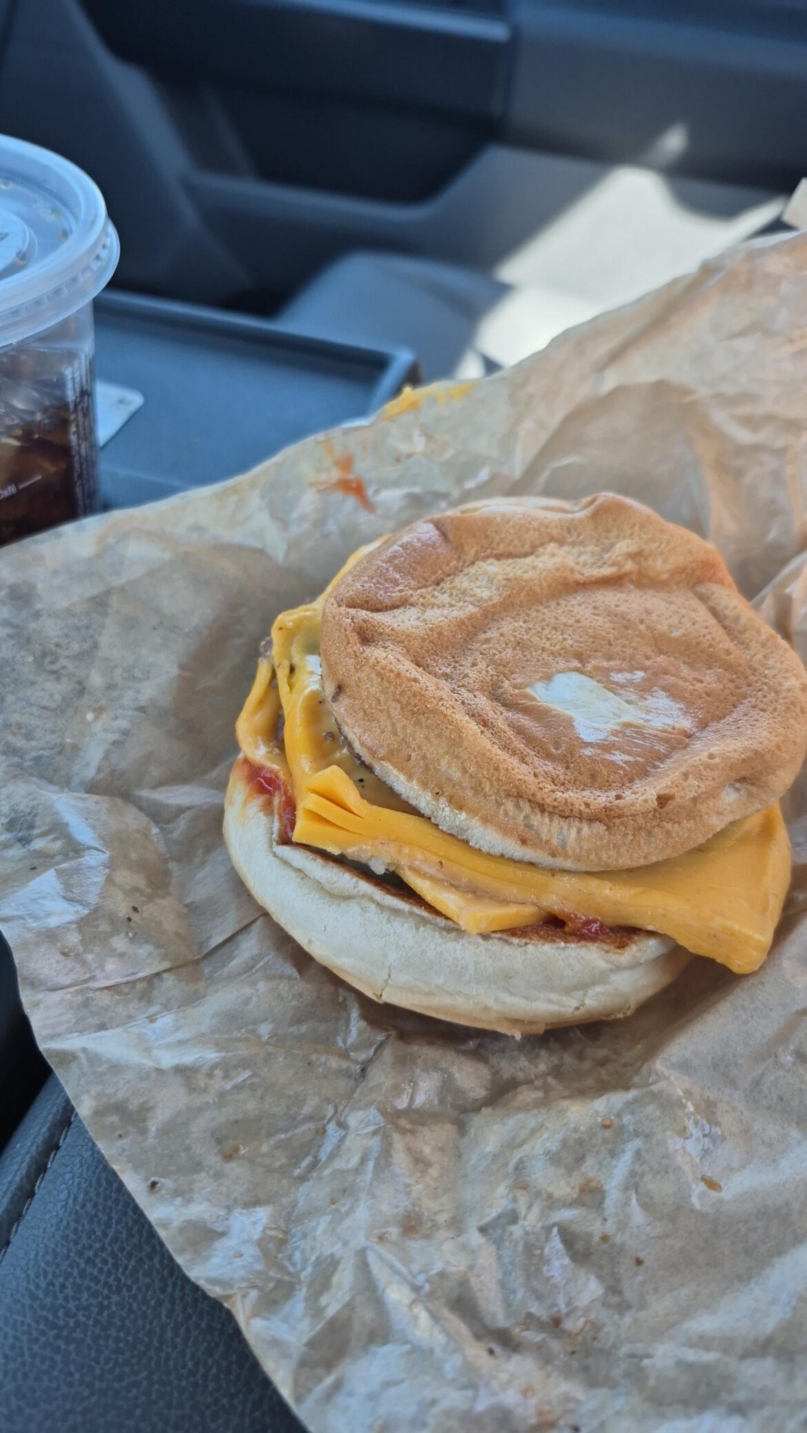 Ended up with 4 pieces of cheese on McDonalds triple cheeseburger