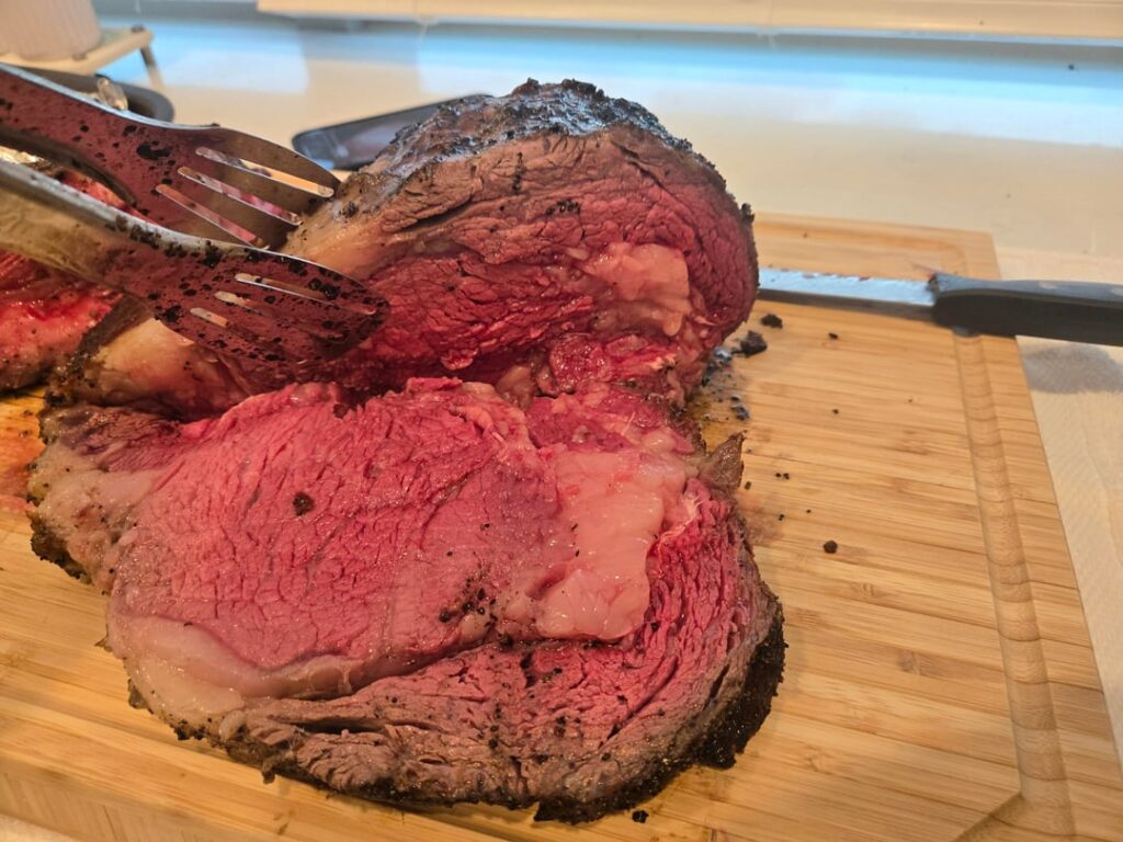 Made prime ribs over the weekend. How did we do?