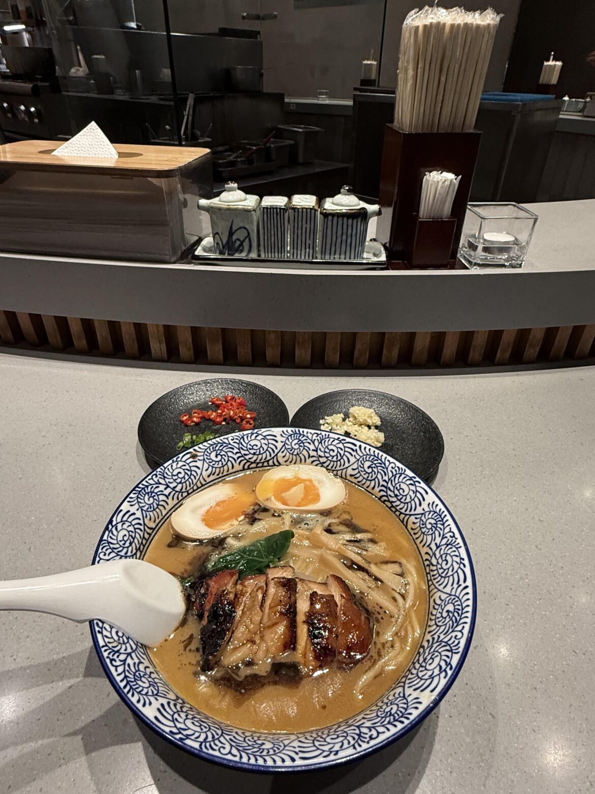 Charcoal Grilled Chicken Shoyu Ramen