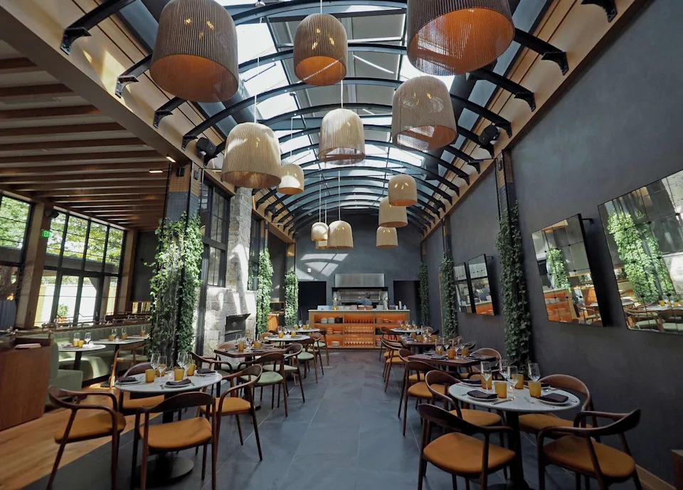 Dandelion, a restaurant that operates independently of Delamar Westport, in Westport, Conn., on Wednesday October 8, 2025. (Christian Abraham/Hearst Connecticut Media)