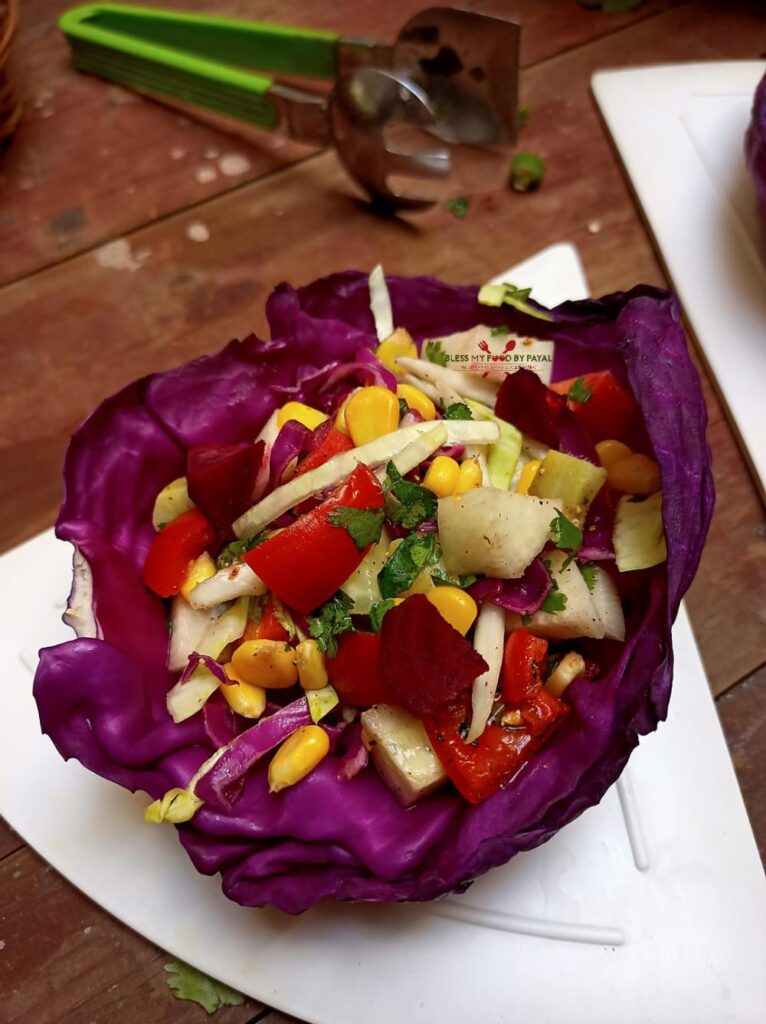 Purple Cabbage Salad