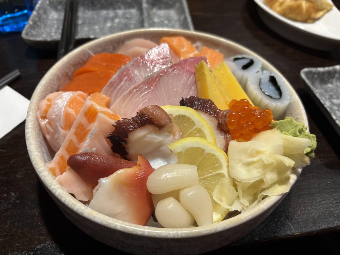 Grew tired of rolls and nigri