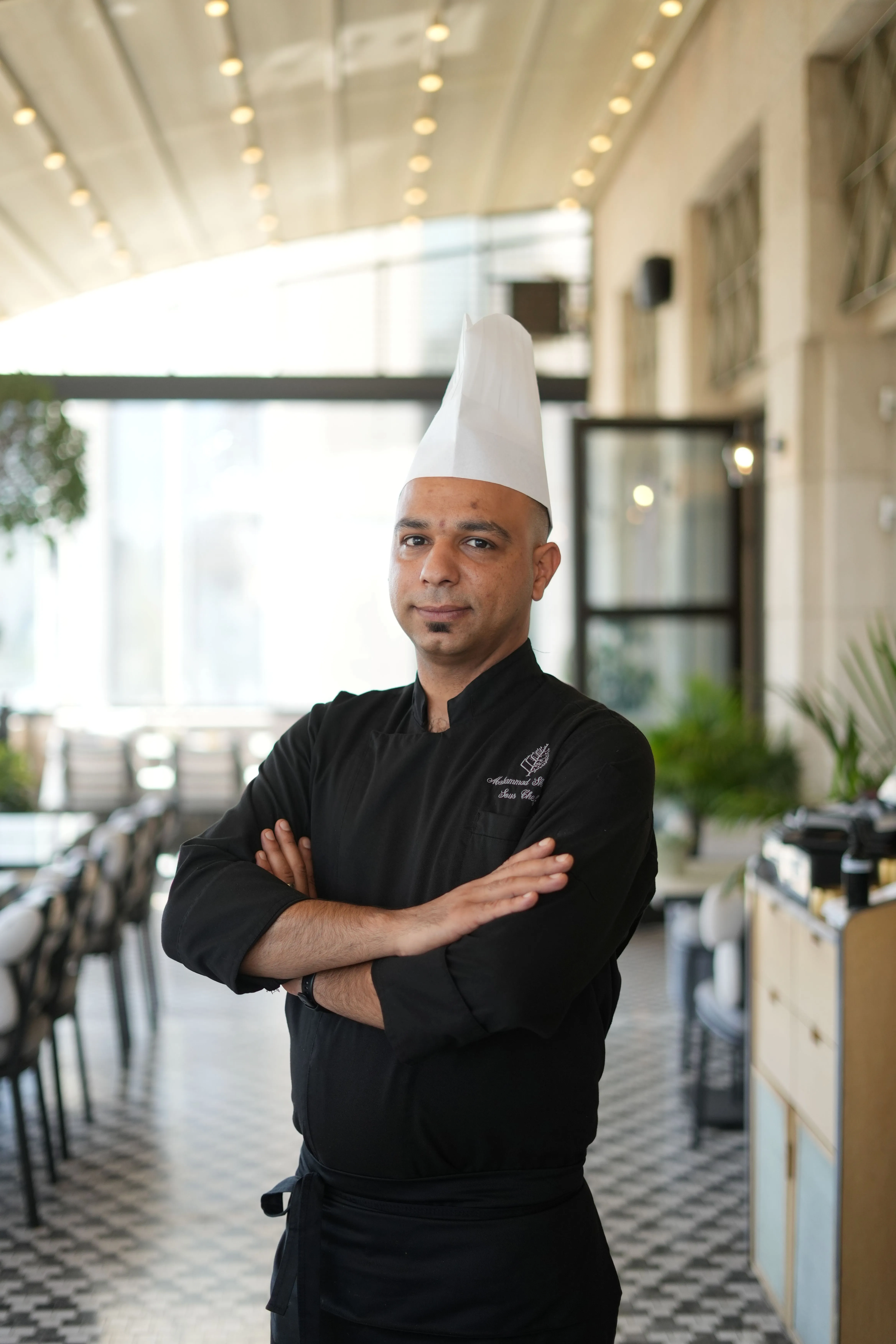 Chef Mohammad Sameer Al-Shariah, Chef de Cuisine at Four Seasons Hotel Amman, Jordan