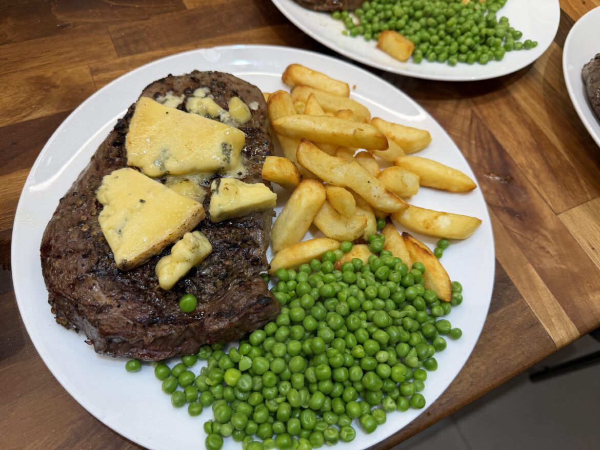 Dry aged ribeye, best steak imo