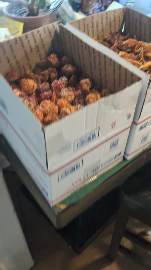 Been dehydrating peppers all season