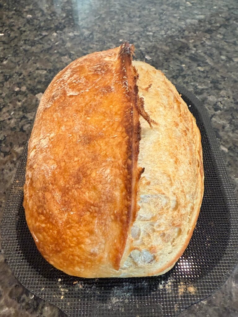 It’s been a few months. Glad to be making bread again.