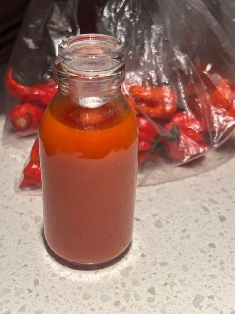 Ghost pepper sauce 👻