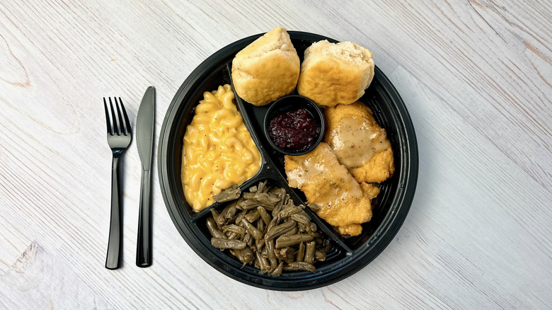 Cracker Barrel's country fried turkey with sides