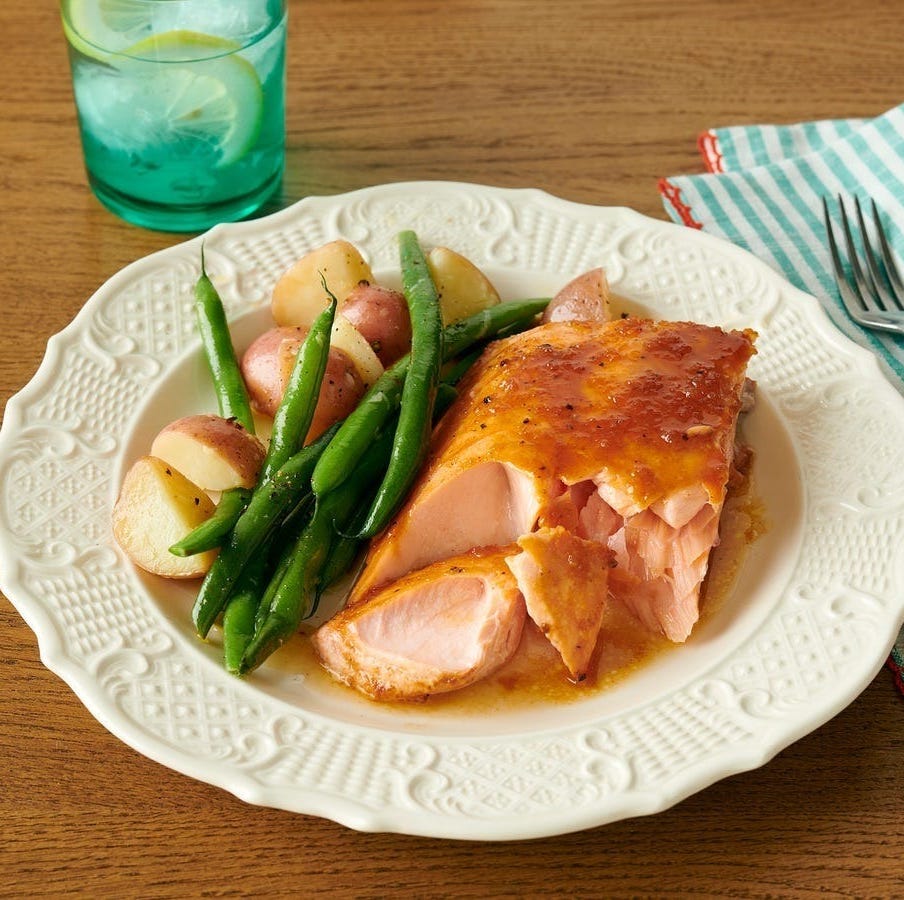 cozy recipes to cook in october apple cider glazed salmon