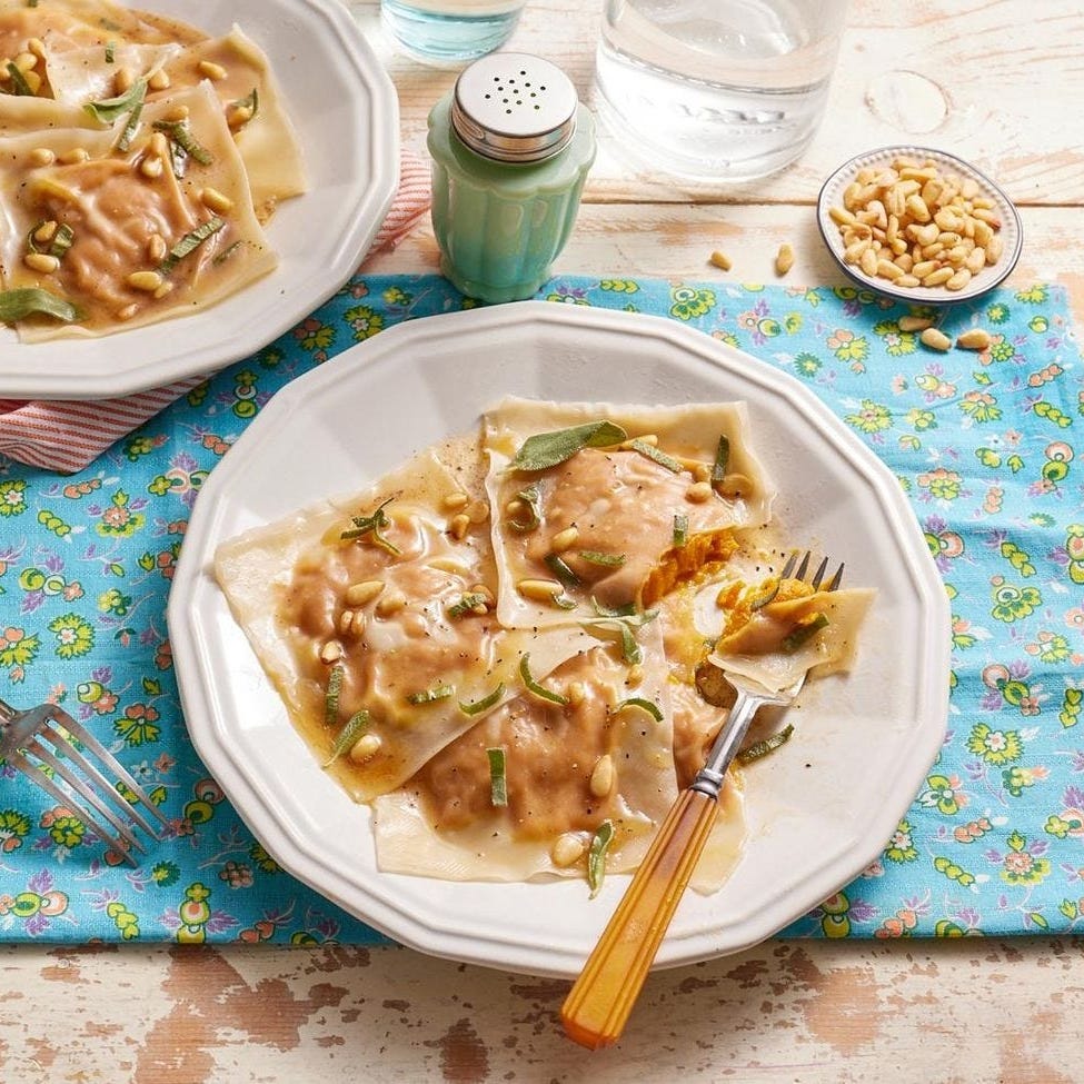cozy recipes to cook in october pumpkin ravioli
