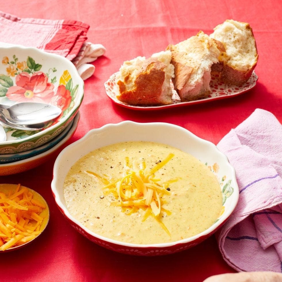 crocktober recipes broccoli cheese soup
