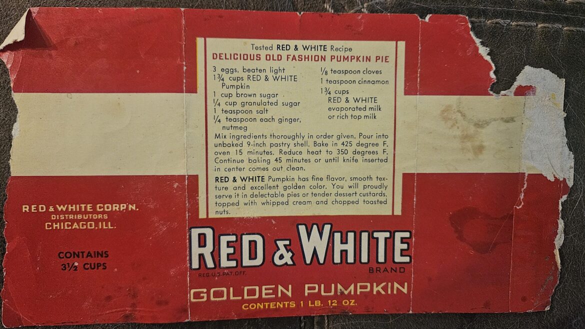 Old Fashion Pumpkin Pie
