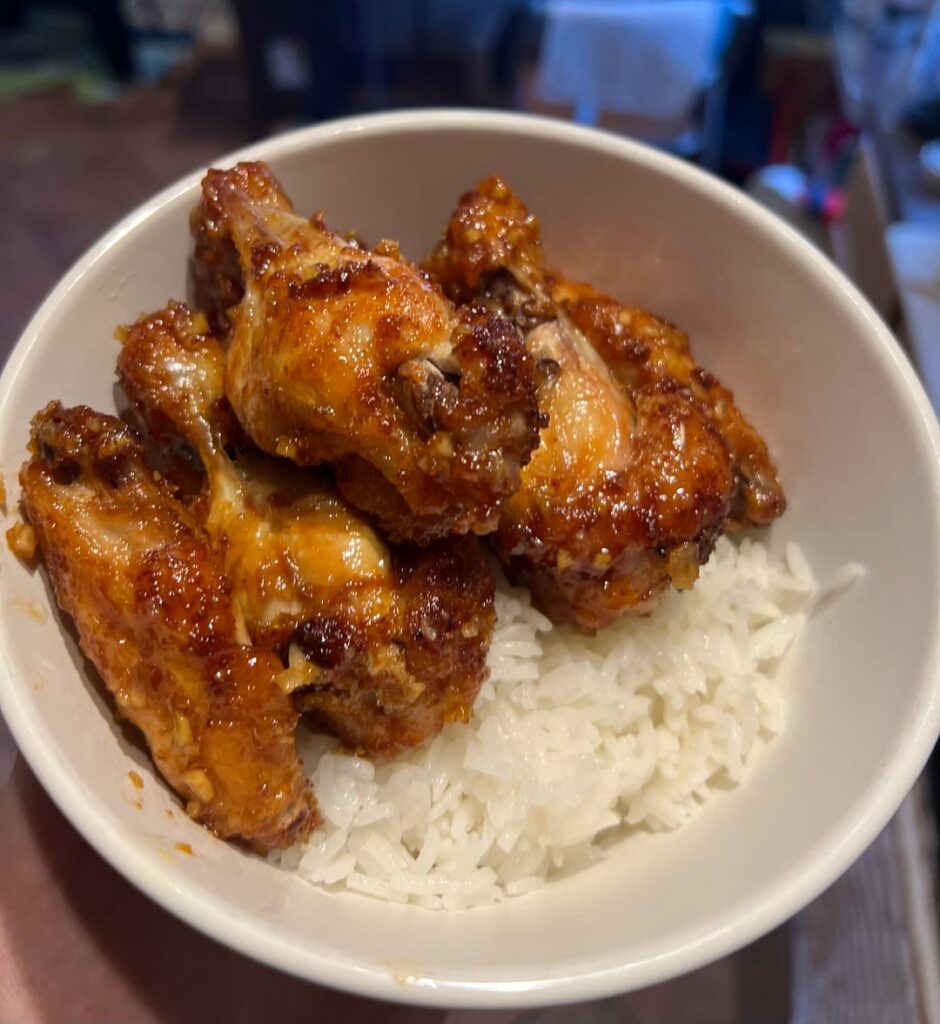 Garlic Fish Sauce Sticky Wings