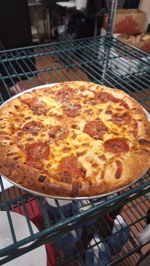 Boss made me pizza to start the shift