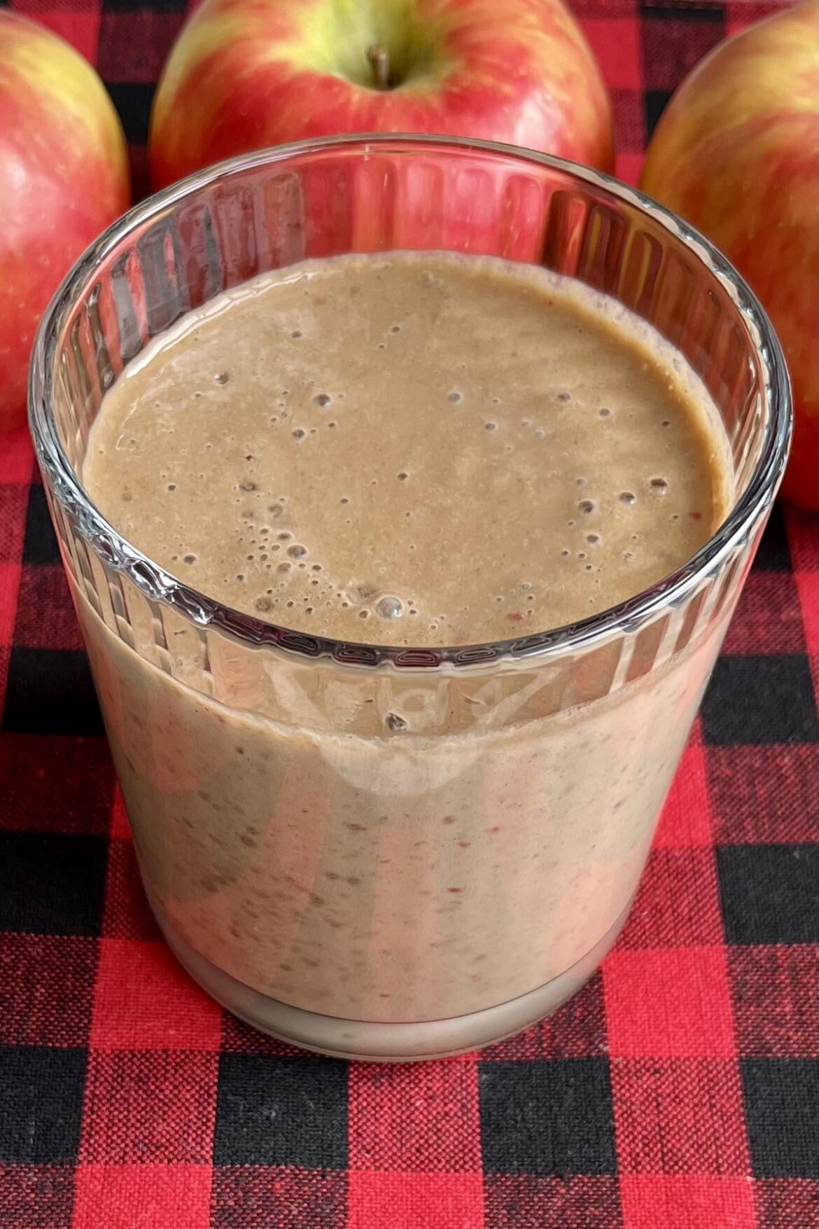 I’m loving this easy apple protein smoothie