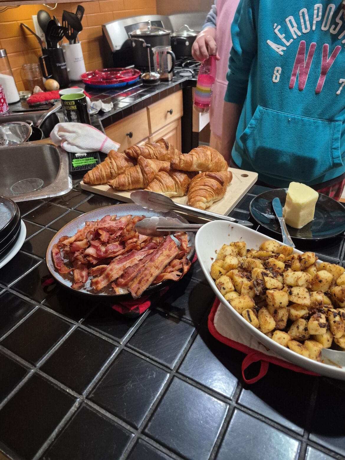 Breakfast for dinner..yummy😋