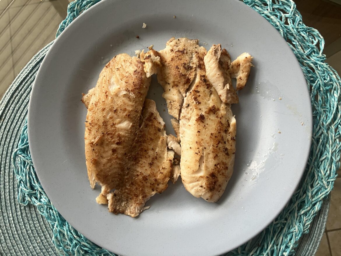 first time ever cooking fish! i’m super proud :)