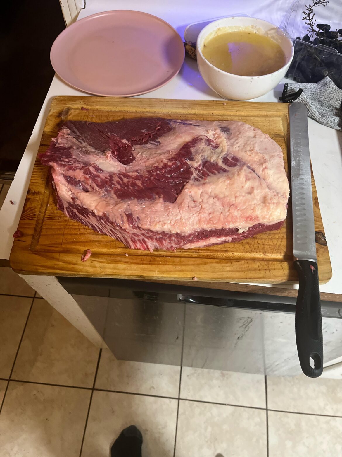 Ok this is  my second brisket trim