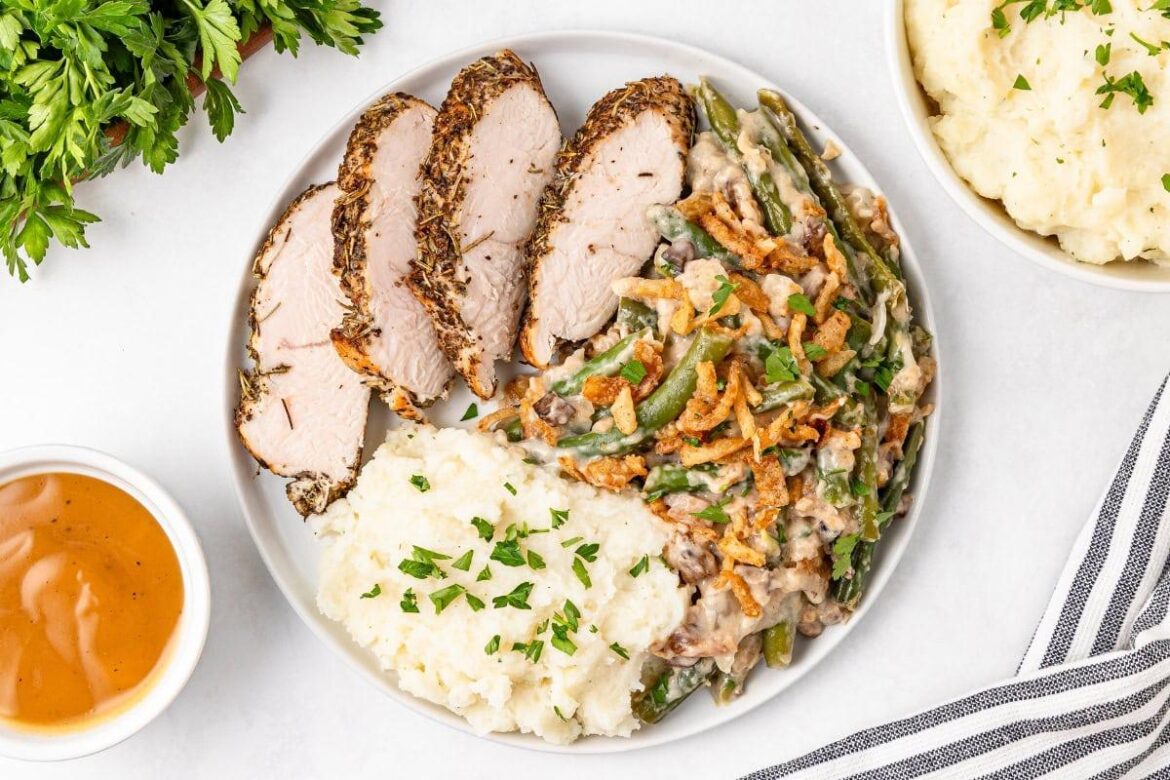 Fresh Green Bean Casserole