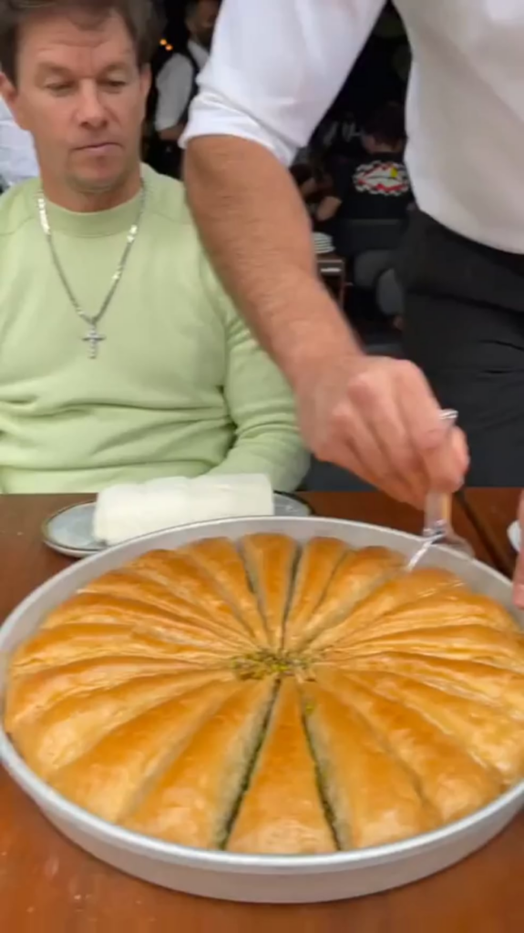 Food flying everywhere