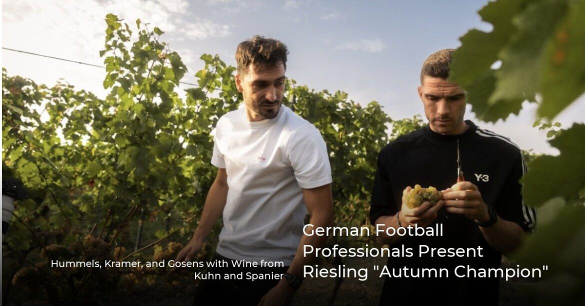 German Football Professionals Present Riesling "Autumn Champion"