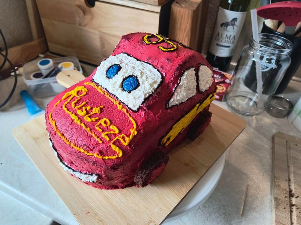 Lightning McQueen 🚗🚗 birthday cake 😃