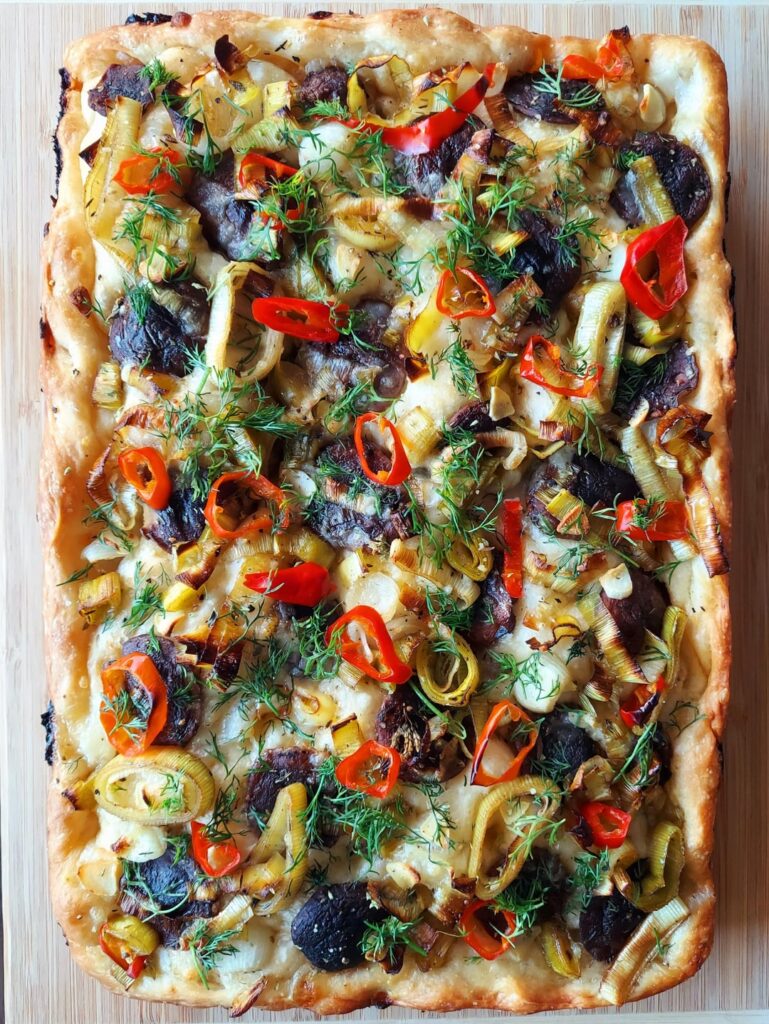 This focaccia was gold...