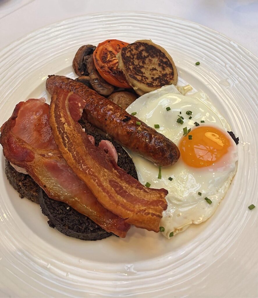 Scottish breakfast - no beans!