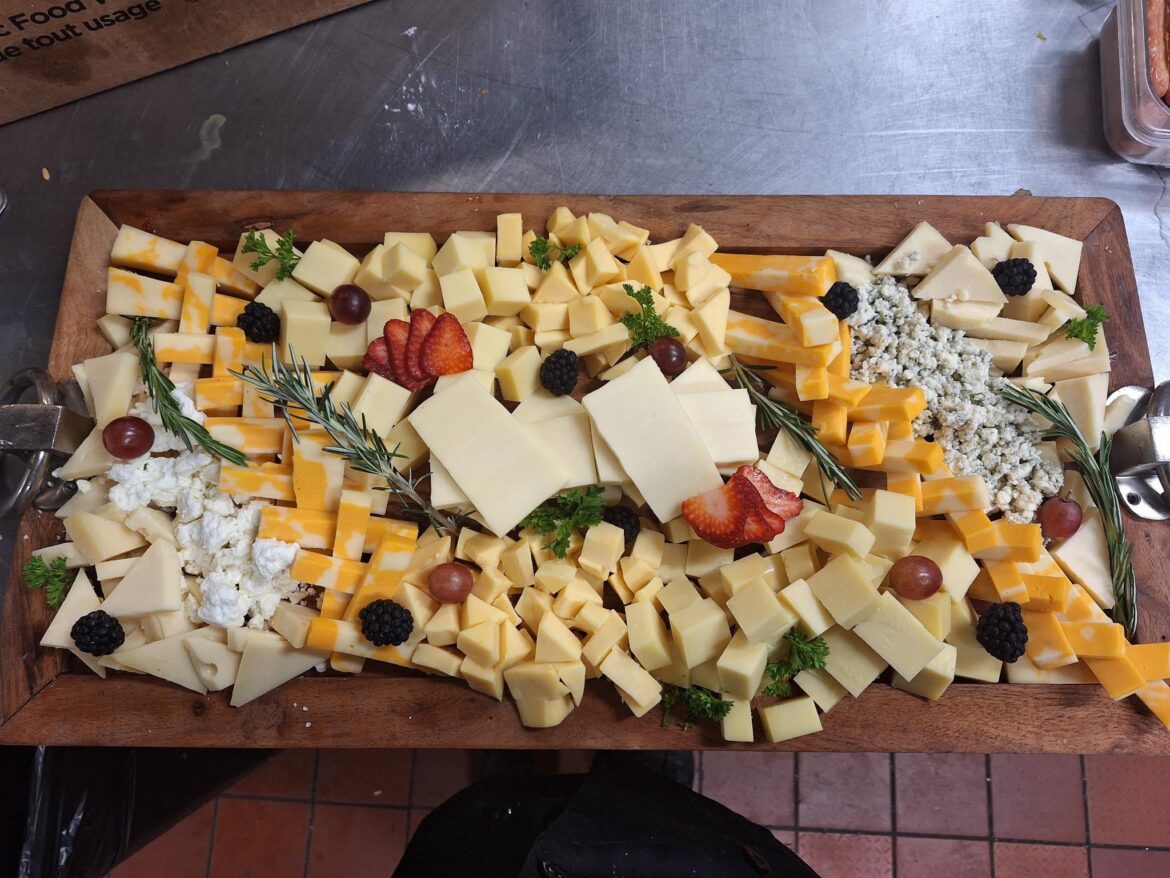 10lbs cheese platter I made for a banquet