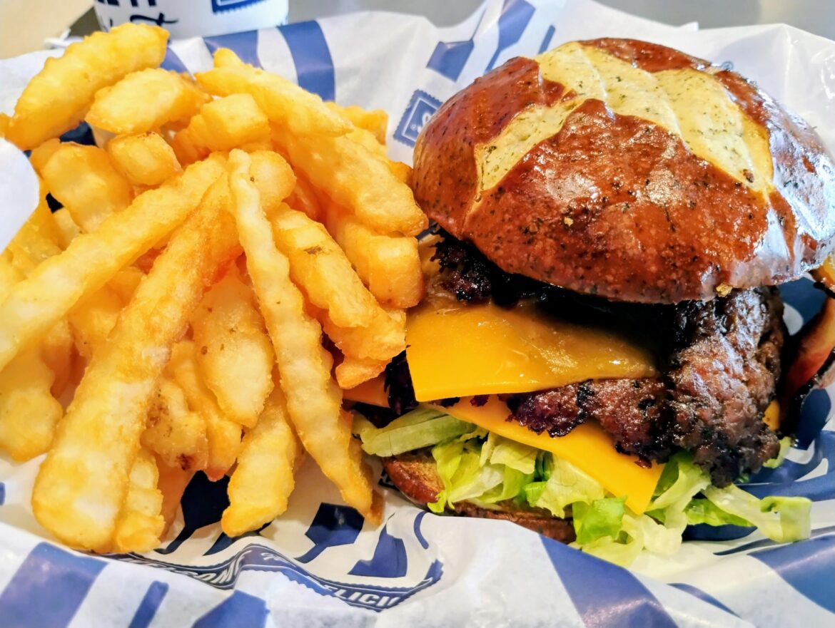 Culver's Pub Burger..not impressed.