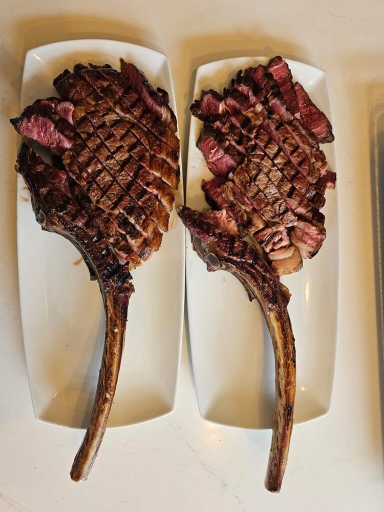 Tomahawks on my Weber
