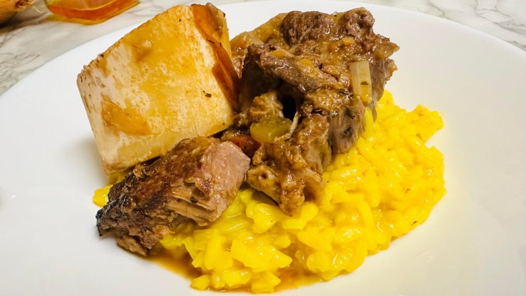 Ossobuco and Risotto Zafferano!!!