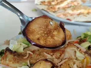 Taibah Arabic - fried eggplant slice
